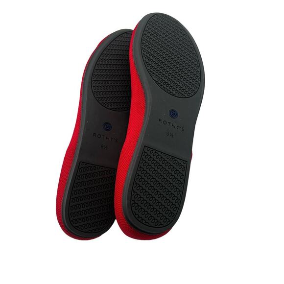 Rothy’s The Flat in Ruby Women’s Size 9.5 - Picture 6 of 9
